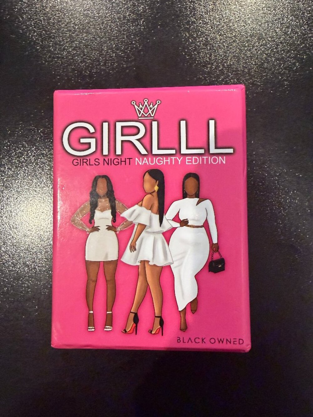 Girlll Party Card Game Black Owned Girls Night Naughty Edition Drinking Fun Game